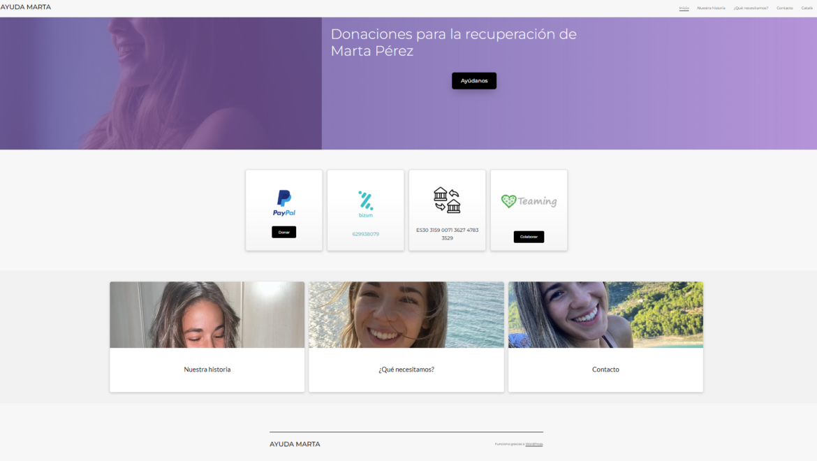 Ayuda Marta ⭐The Altruistic Project⭐